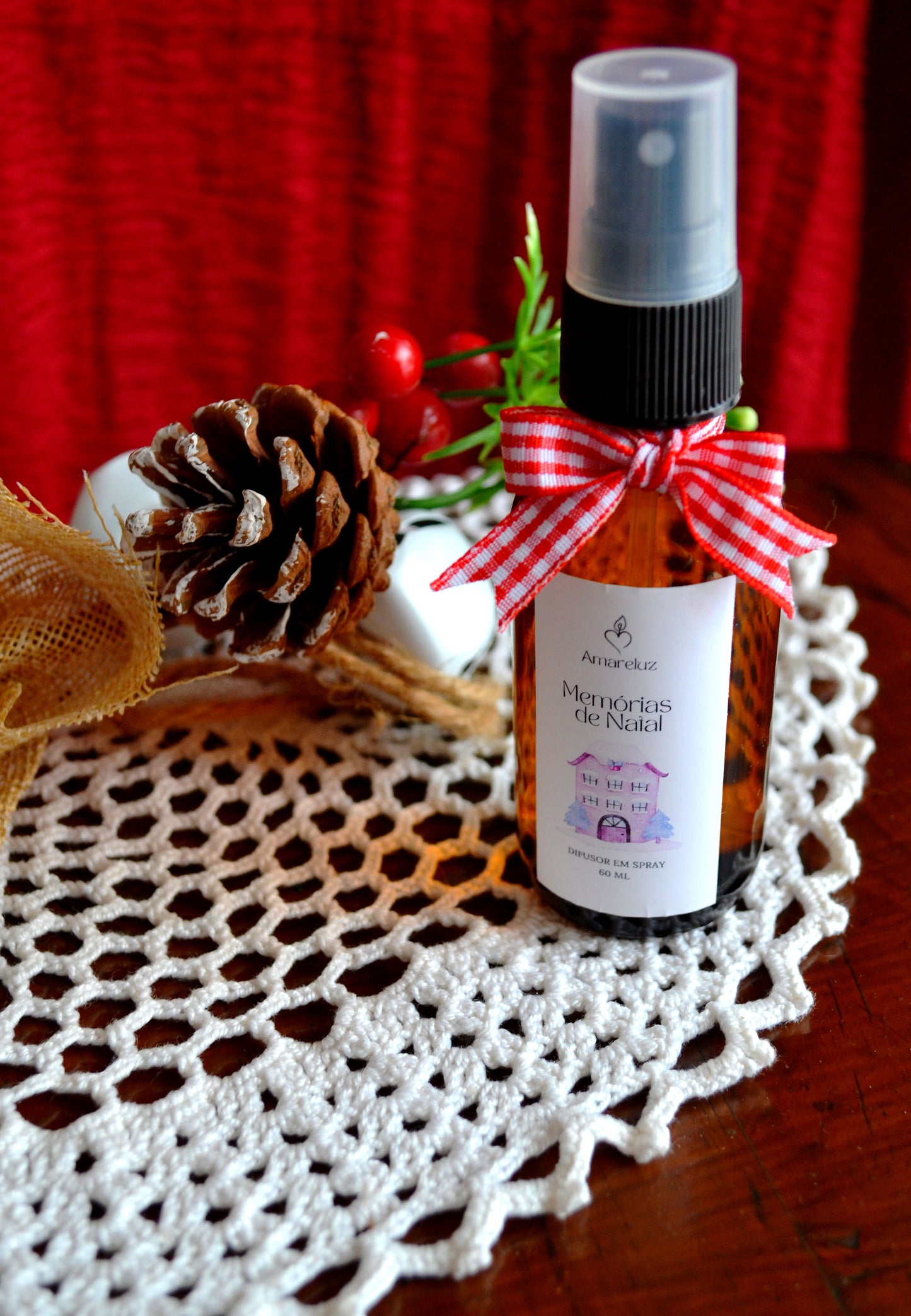 Difusor em spray "Memórias de Natal"