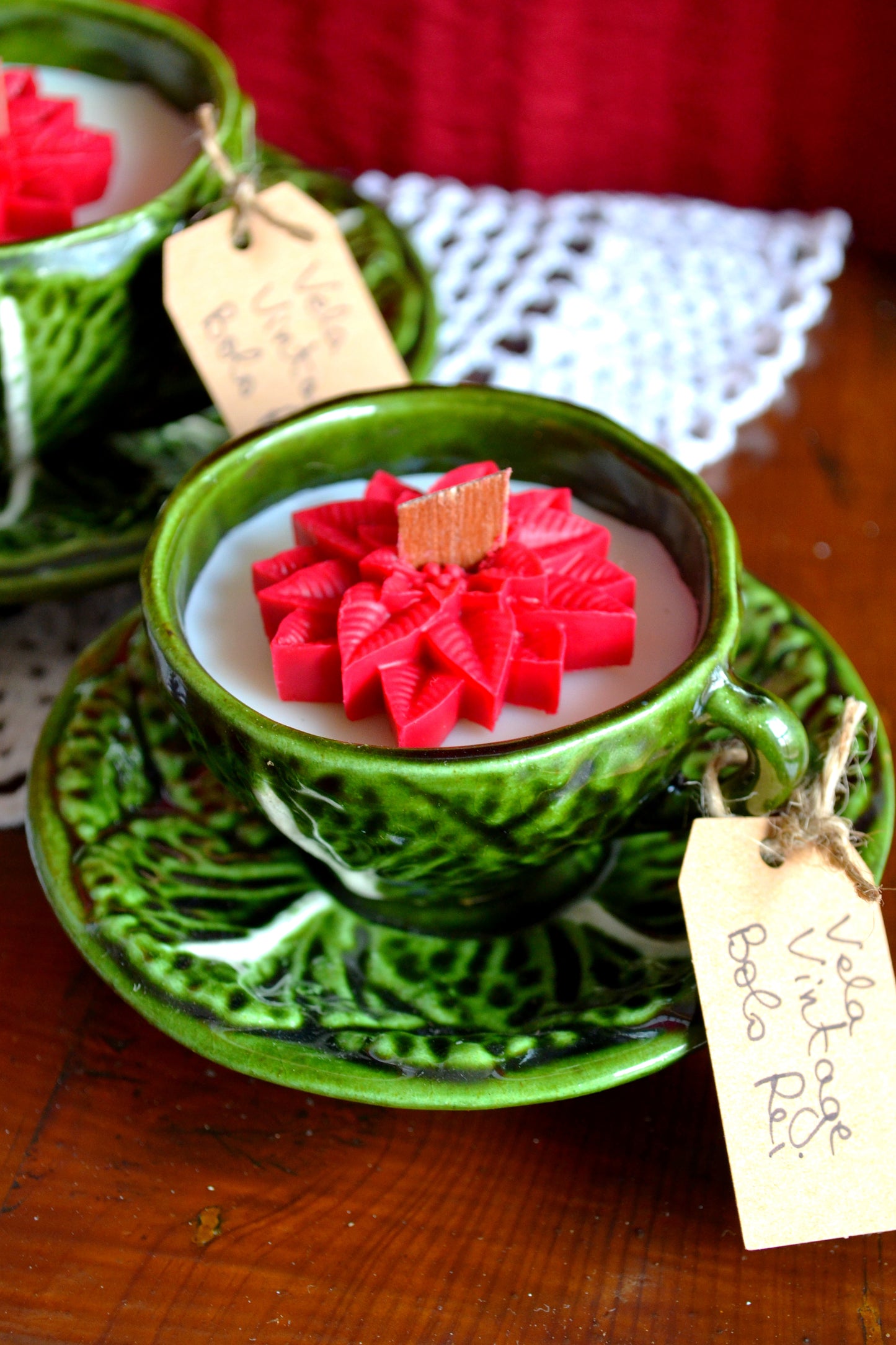 Vela Chávena Bordalo Pinheiro "Bolo Rei"