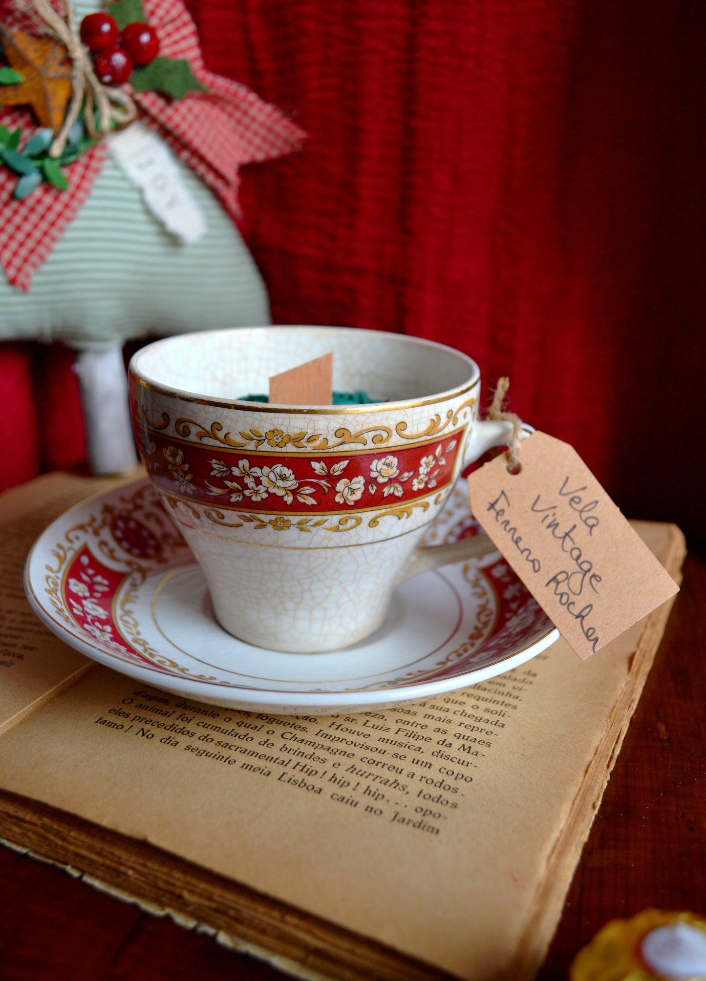 Vela Chávena Vintage Ferrero Rocher