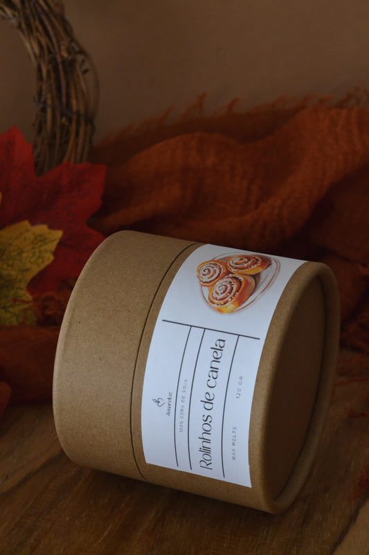 Wax Melts Rolinhos de Canela