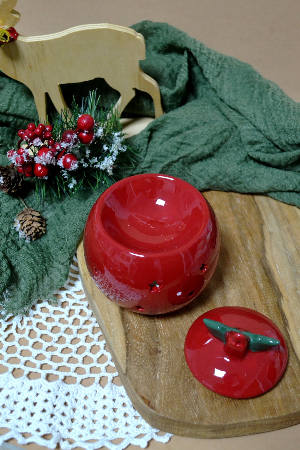 Queimador "Bola de Natal"