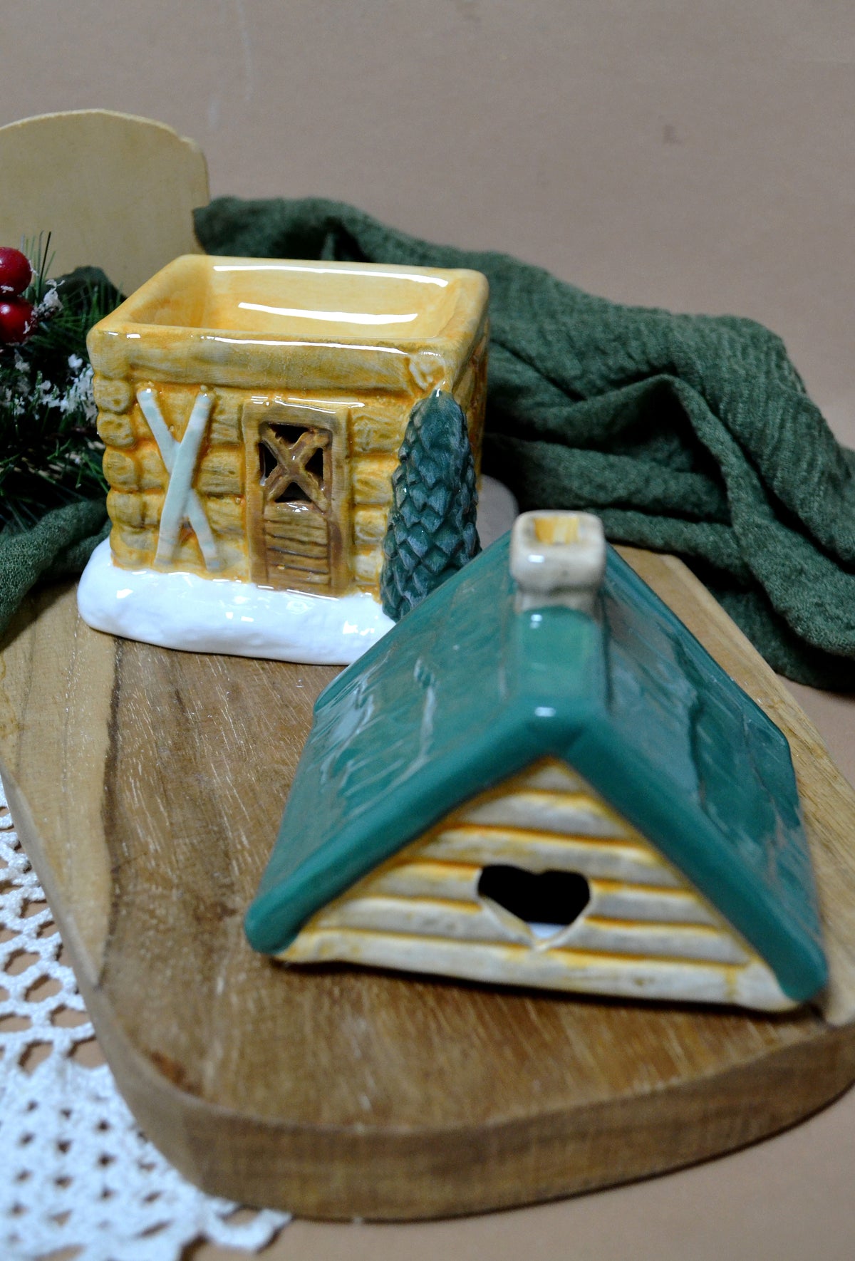 Queimador "Cabana de Natal"
