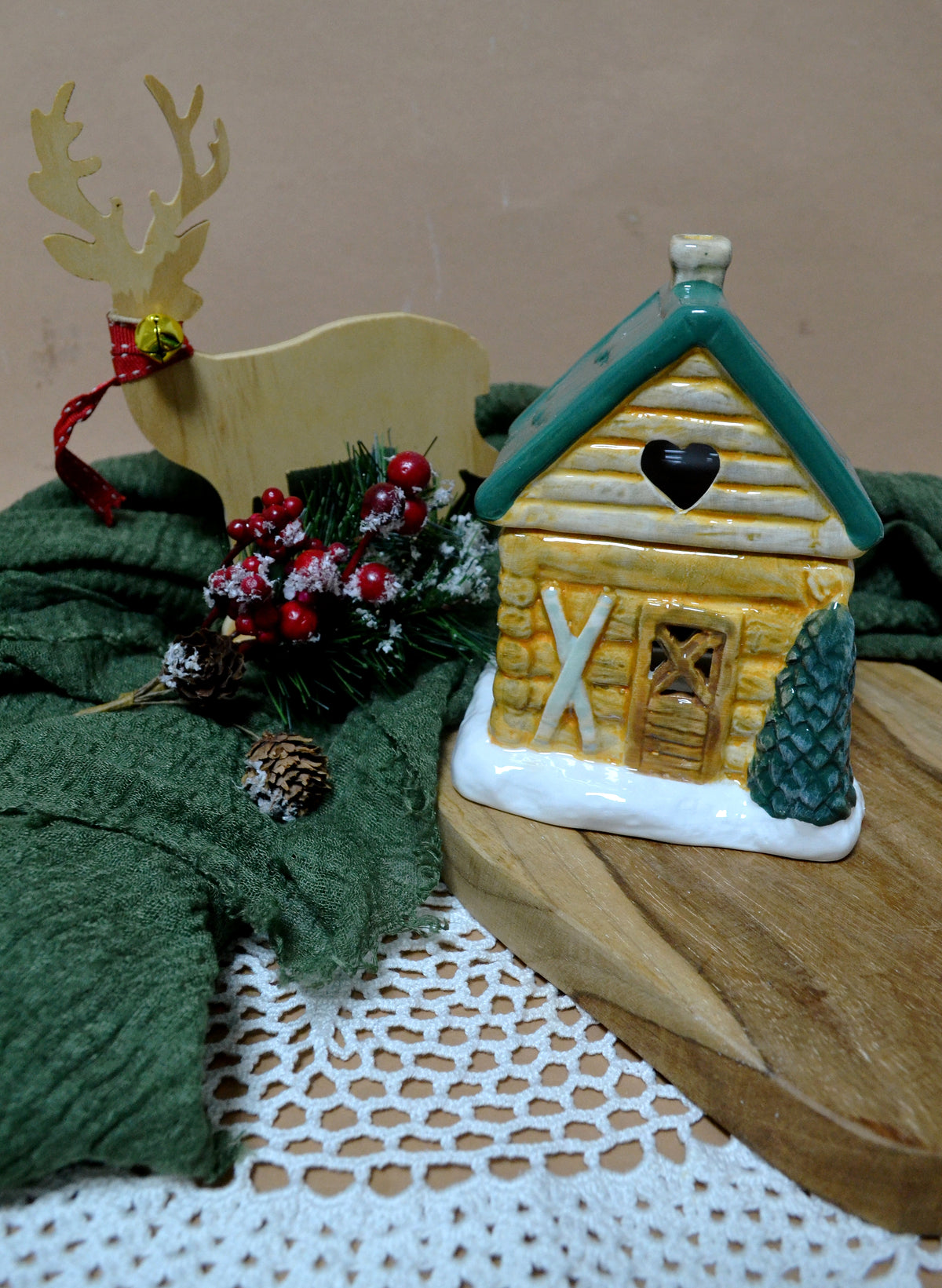 Queimador "Cabana de Natal"