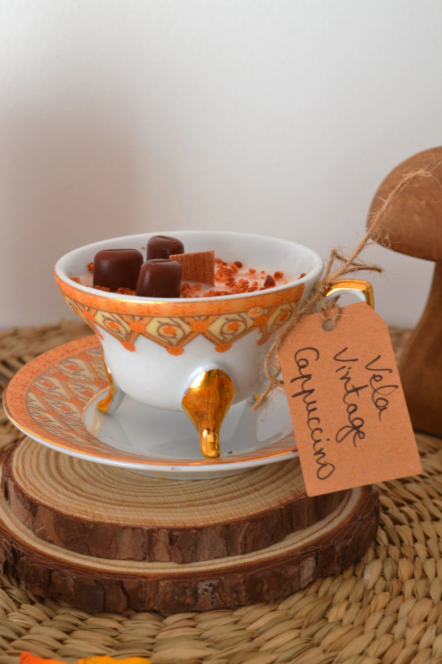 Vela Chávena Vintage Gold