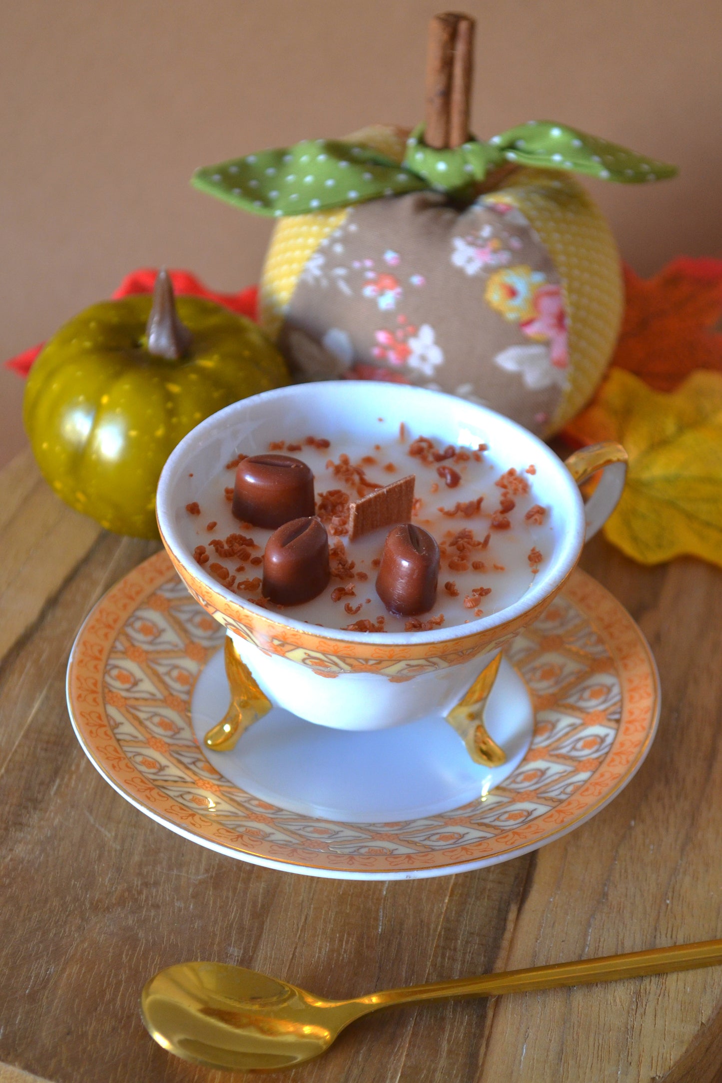 Vela Chávena Vintage Gold