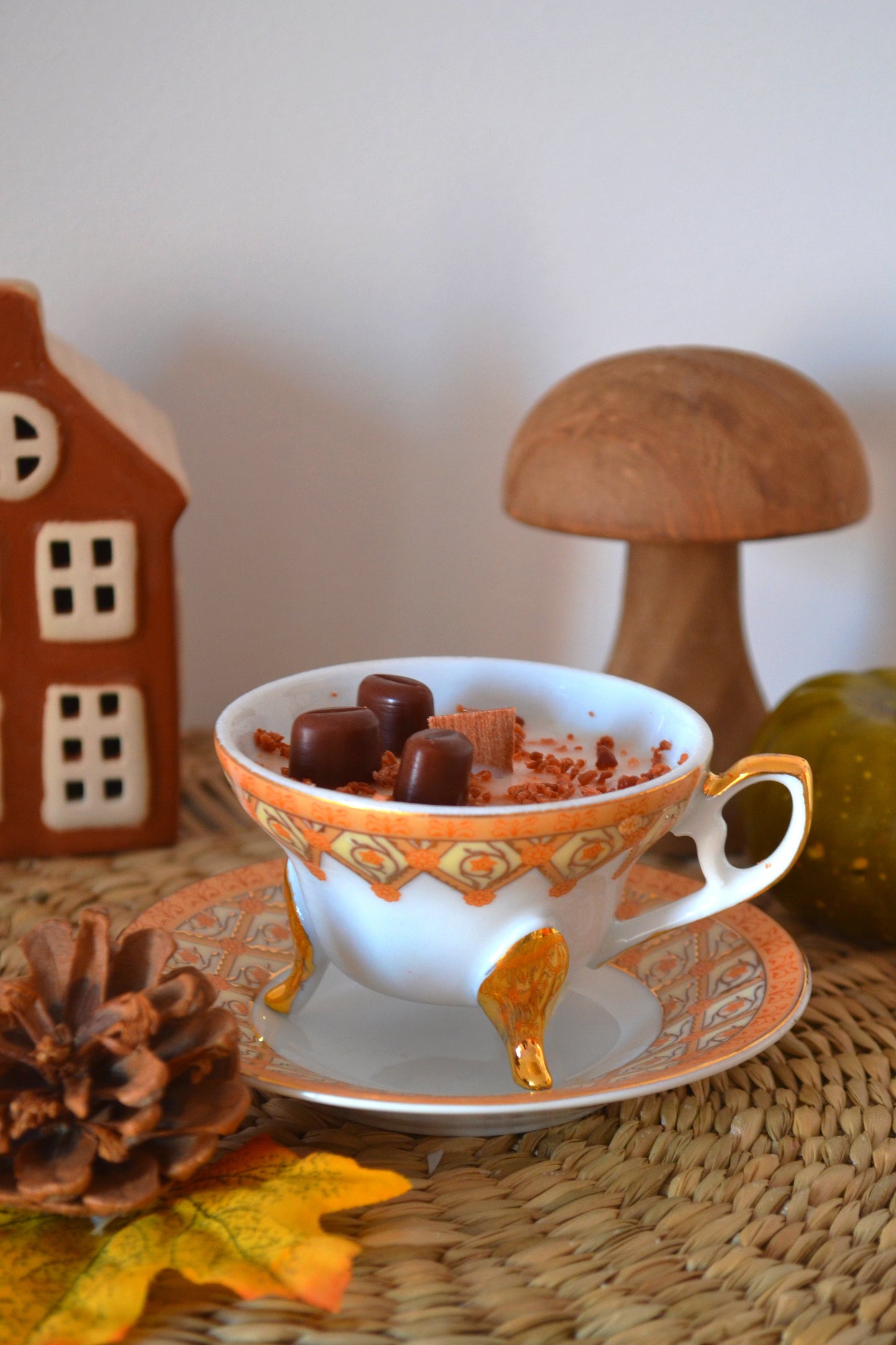 Vela Chávena Vintage Gold