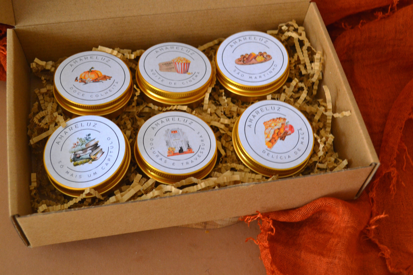 Coffret 6 aromas "Aconchegos de Outono"