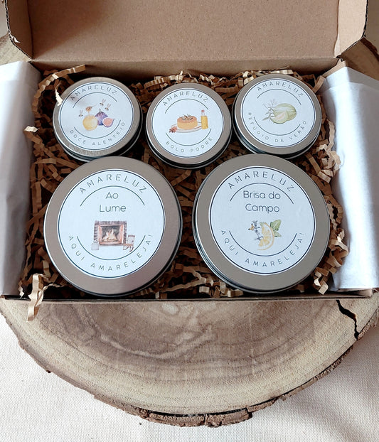 Coffret 5 aromas "Aqui Amareleja!"
