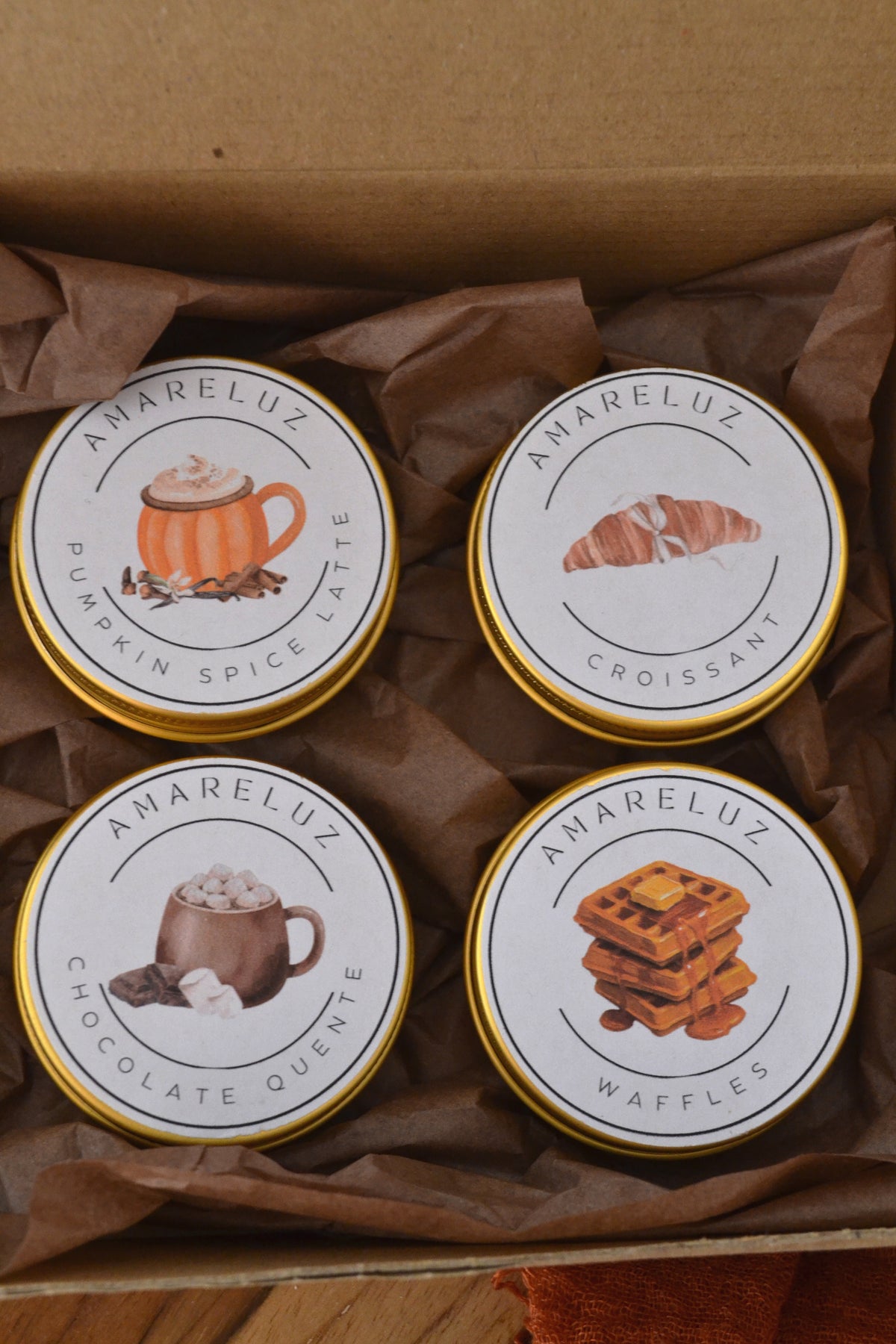 Coffret 6 aromas "Uma Pastelaria Em Casa"