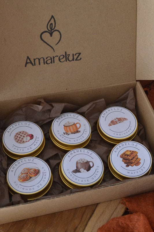 Coffret 6 aromas "Uma Pastelaria Em Casa"