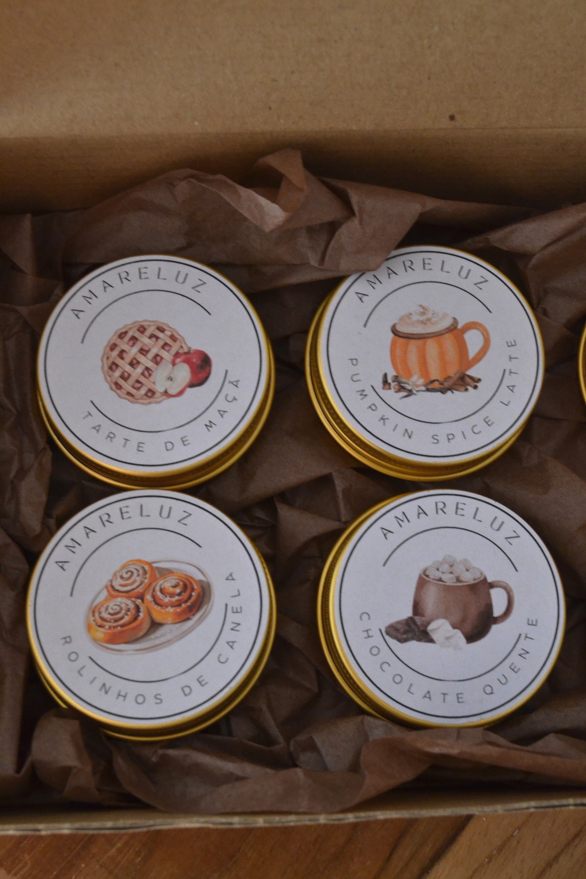 Coffret 6 aromas "Uma Pastelaria Em Casa"