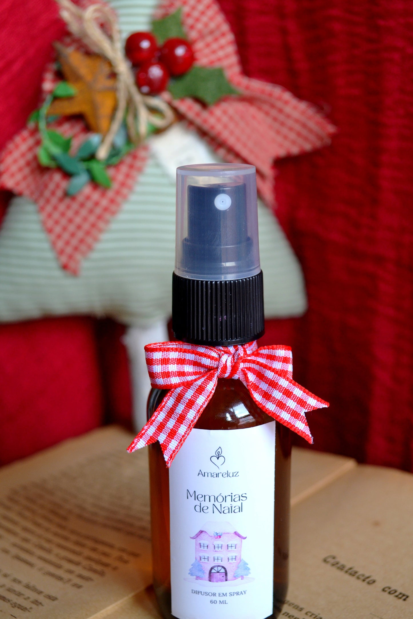 Difusor em spray "Memórias de Natal"
