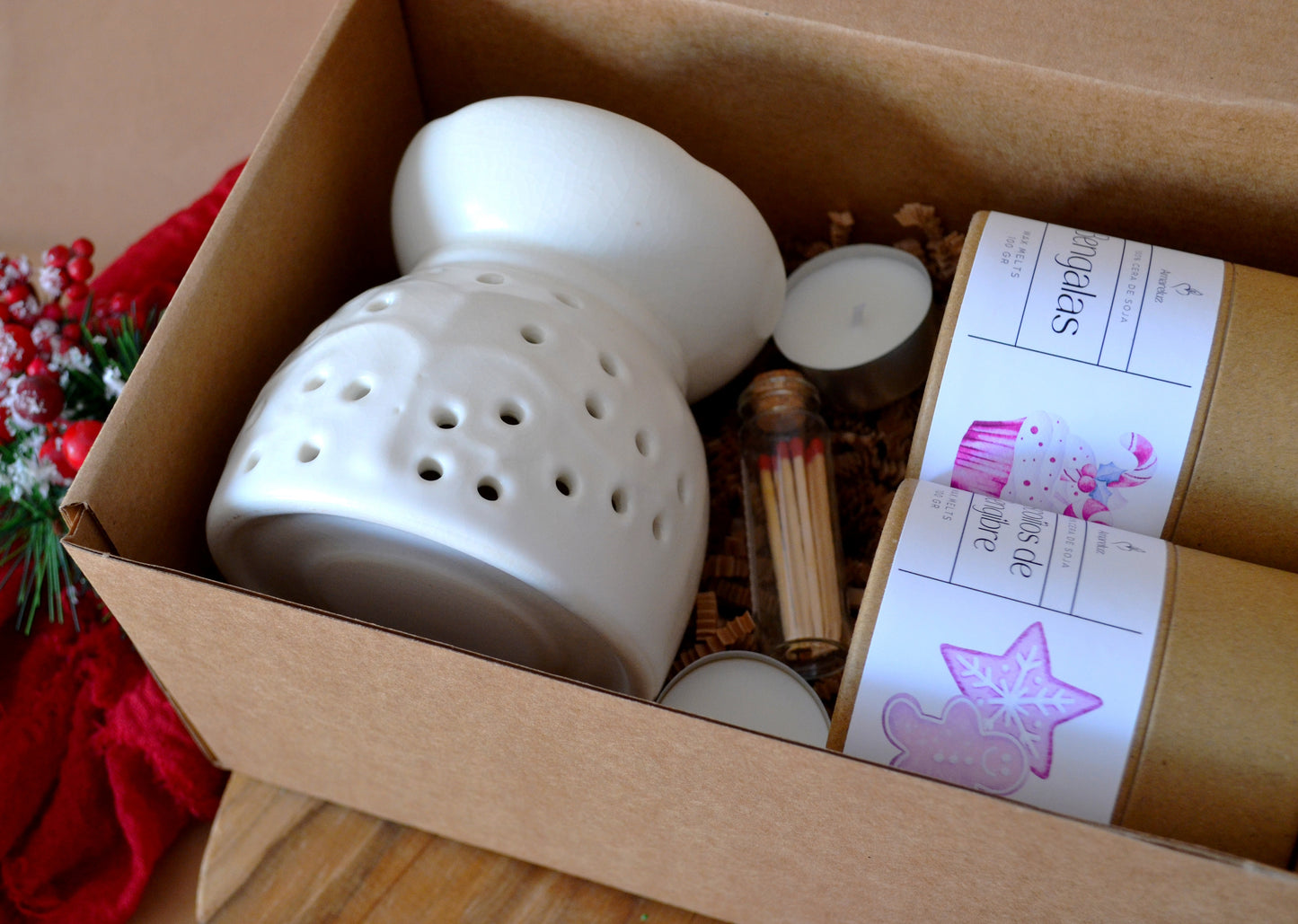 Coffret "Queimador de Wax Melts" - Árvore