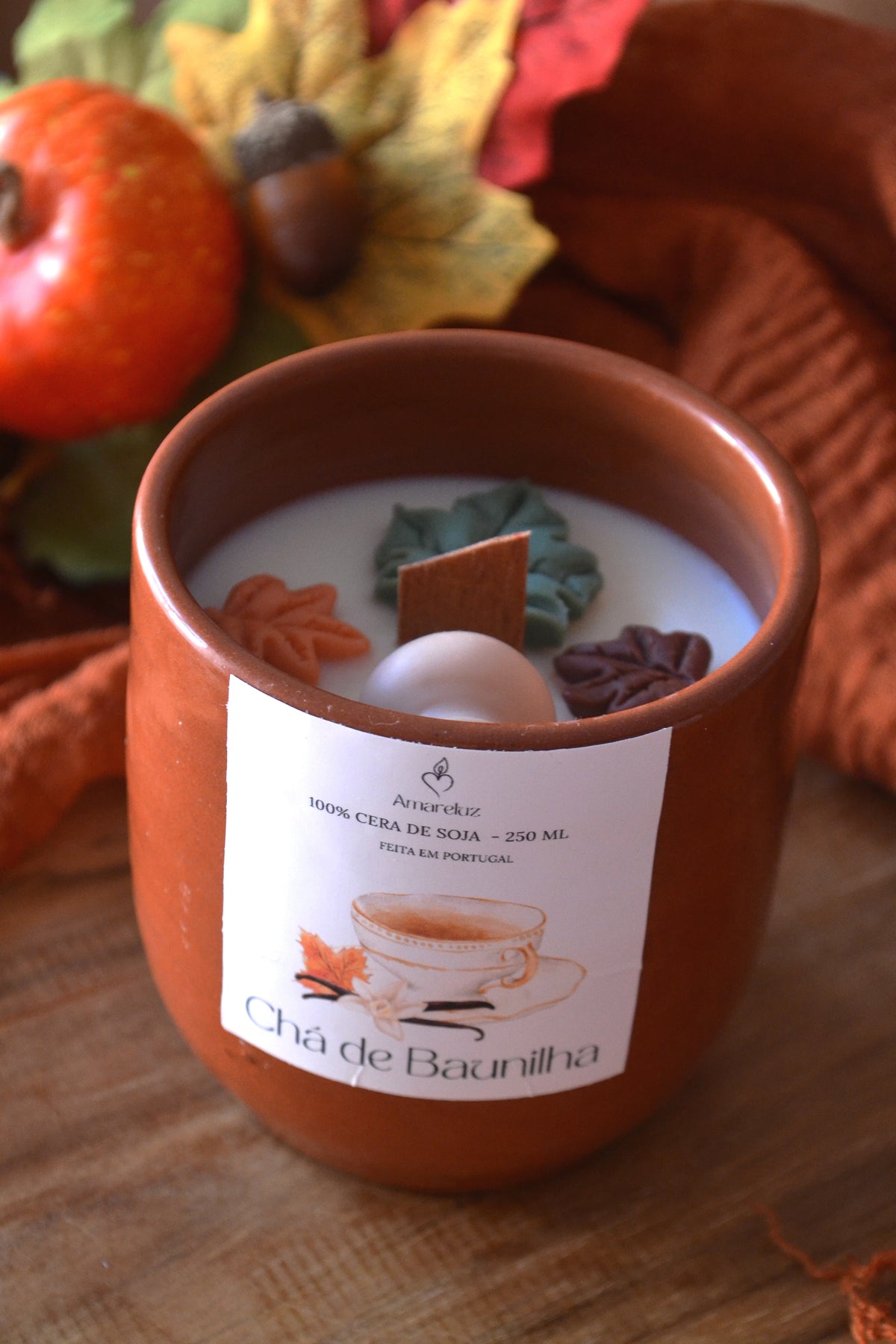 Vela Chá de Baunilha