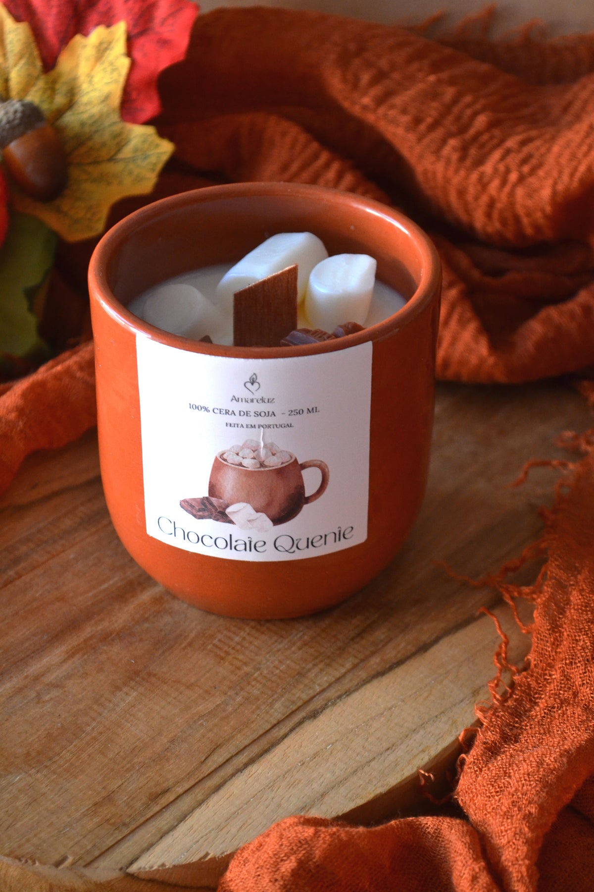 Vela Chocolate Quente