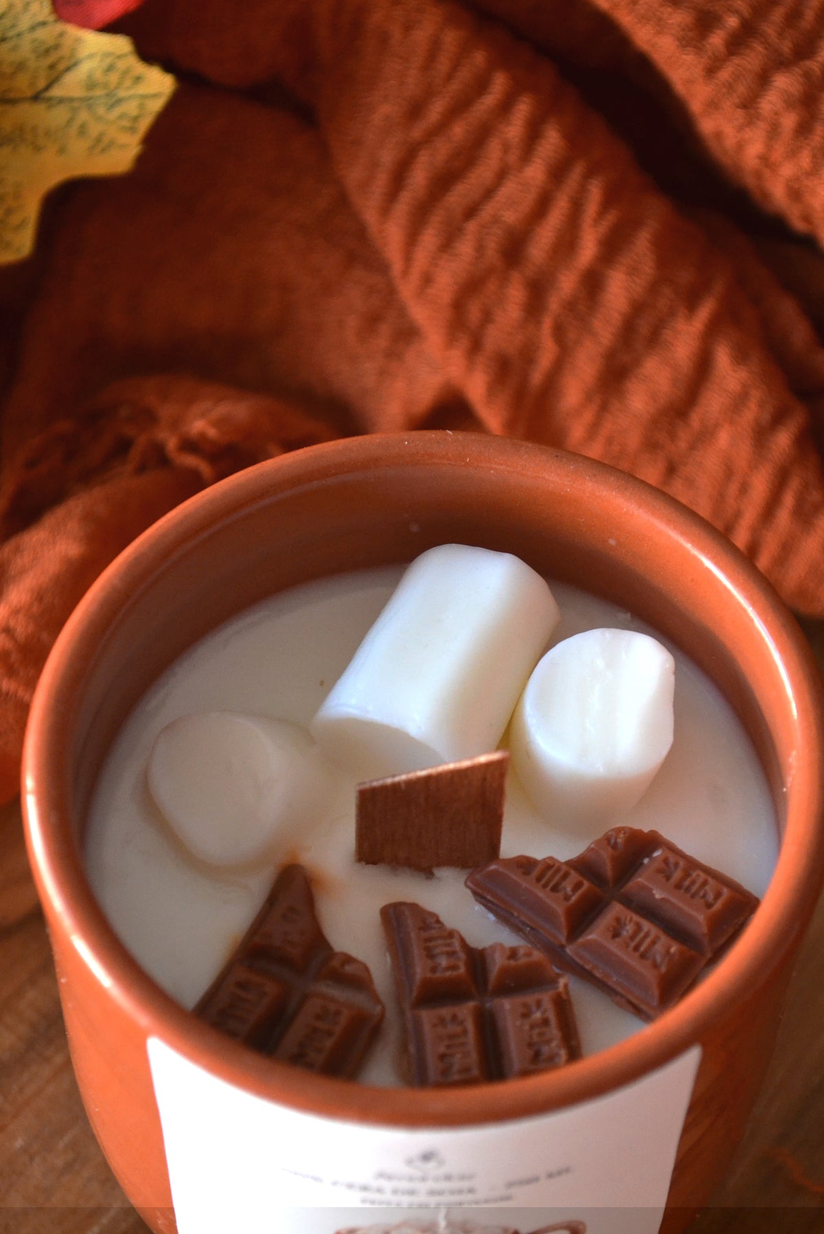 Vela Chocolate Quente