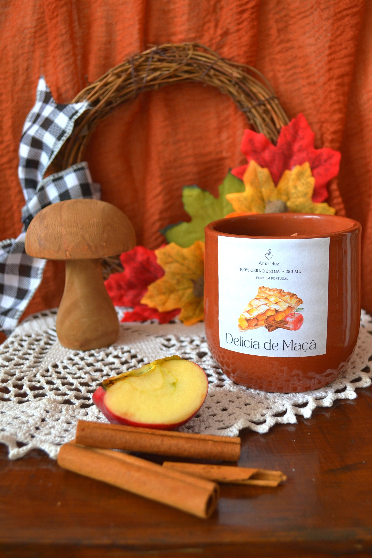 Vela Delícia de Maçã
