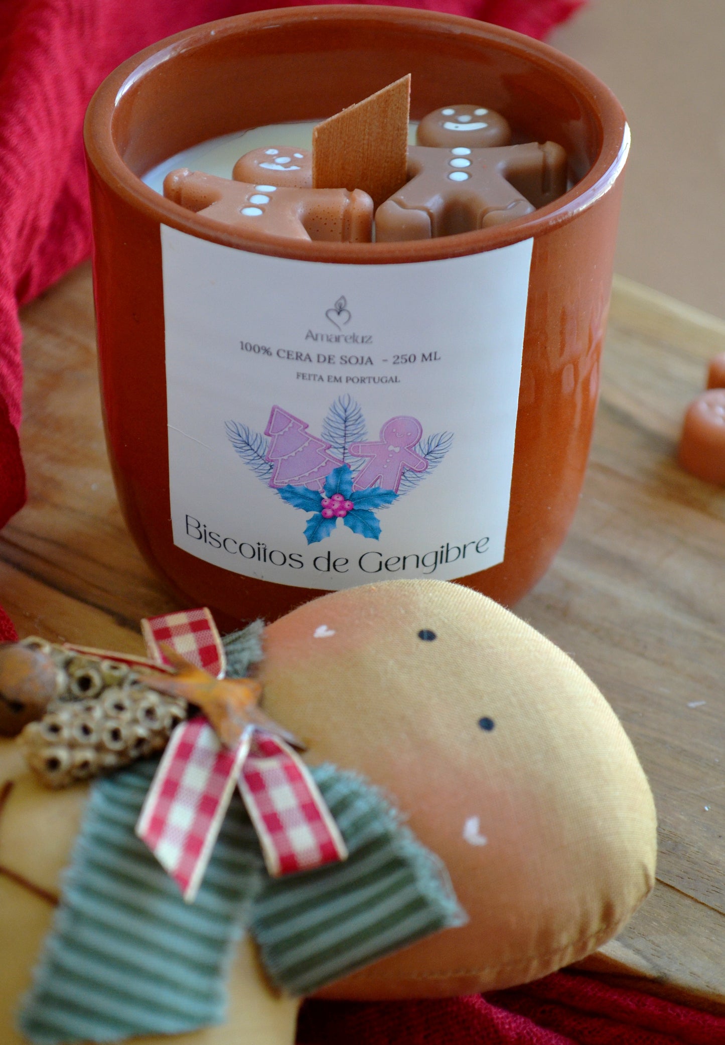 Vela Biscoitos de Gengibre