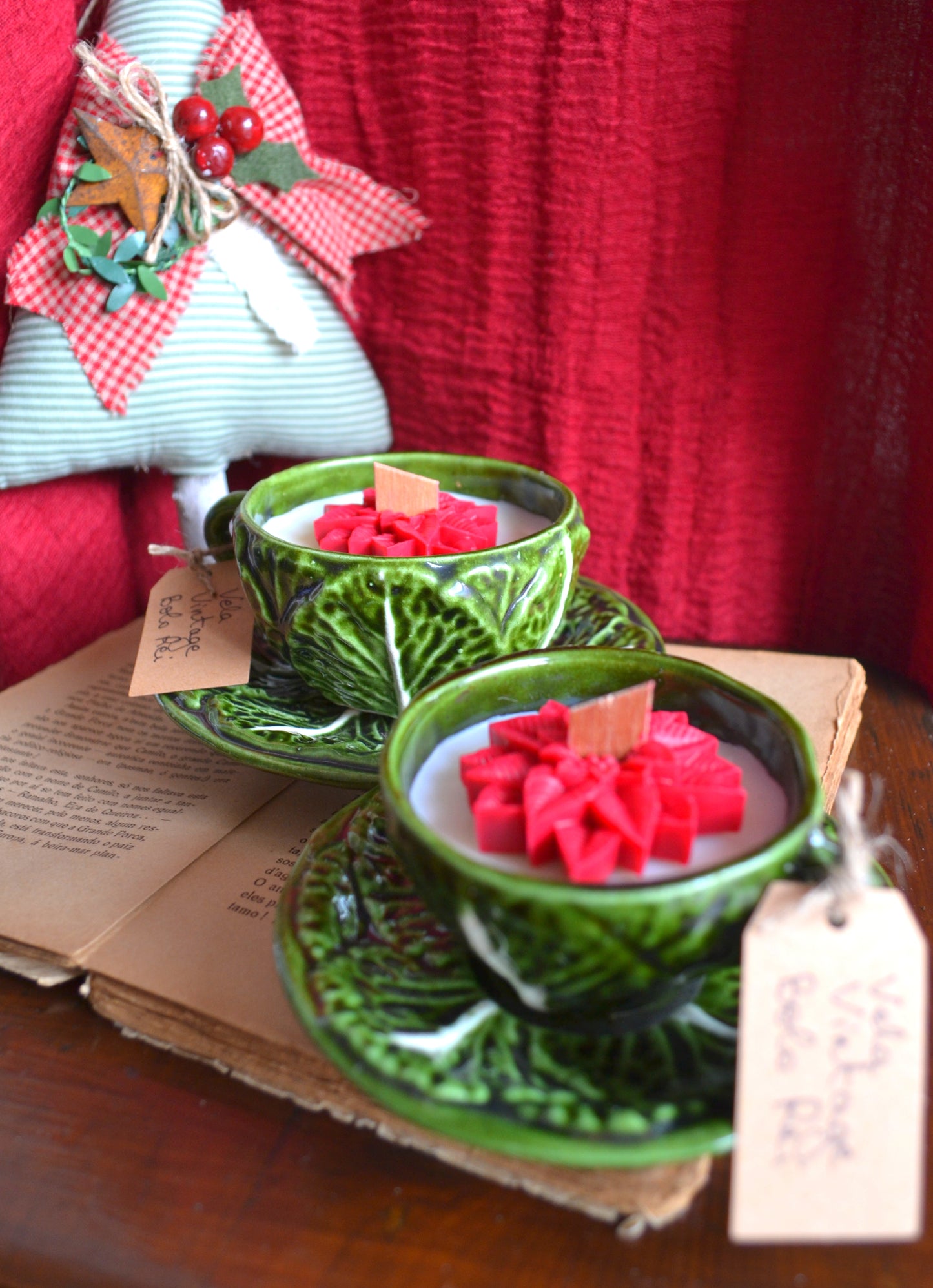 Vela Chávena Bordalo Pinheiro "Bolo Rei"