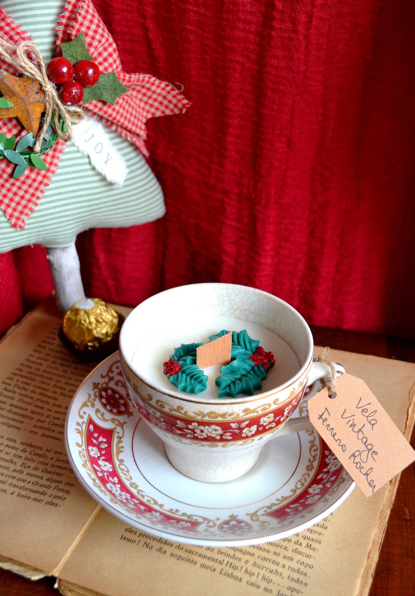 Vela Chávena Vintage Ferrero Rocher