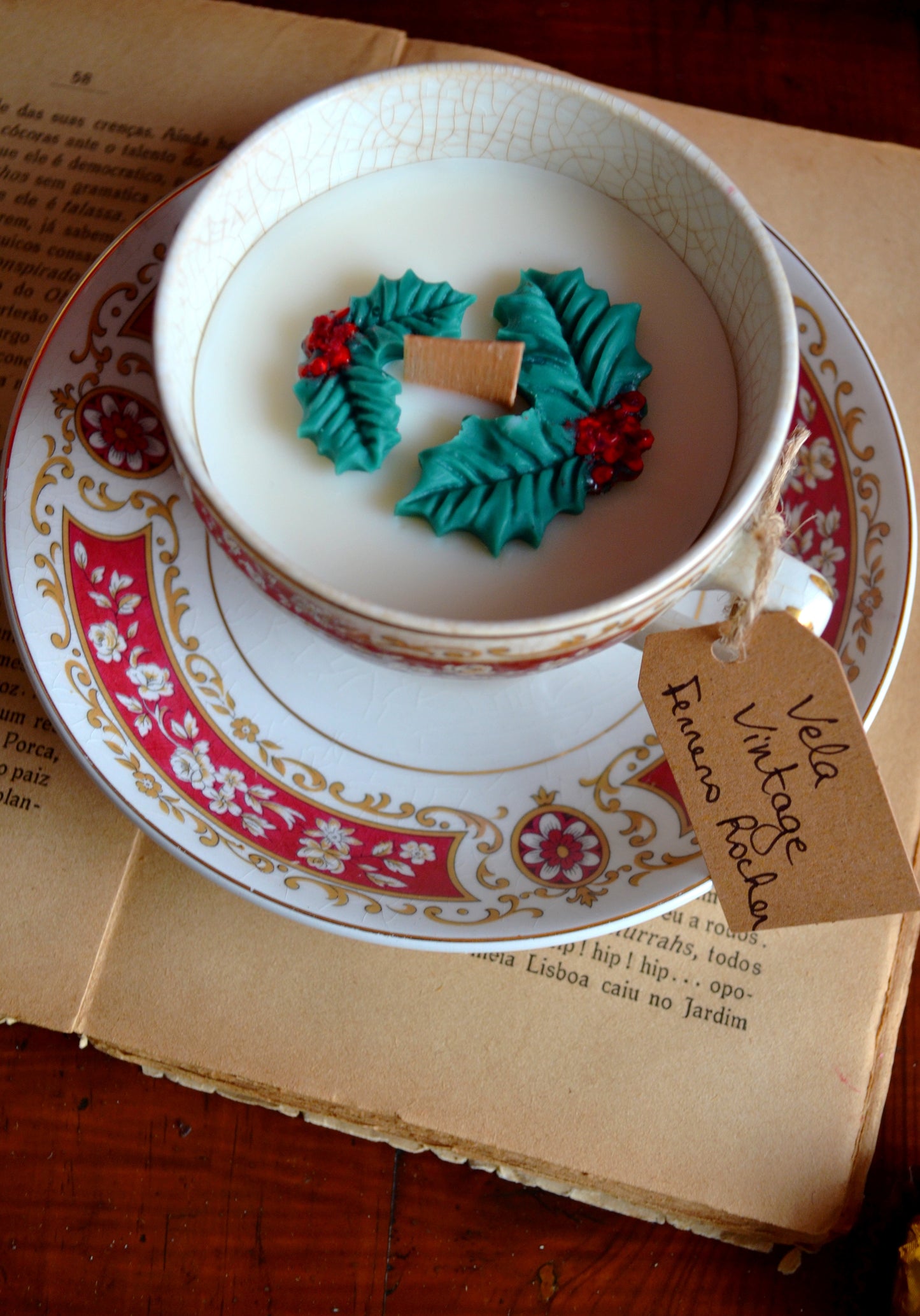 Vela Chávena Vintage Ferrero Rocher