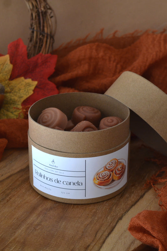Wax Melts Rolinhos de Canela